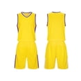 thumbnail image 6 of Kids Soccer Team Jersey Ndbuld Children's Sleeveless Top Elastic Waistband Shorts Training Suit Middle-aged Children's Football Suit Set, 6 of 6