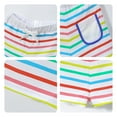 thumbnail image 6 of Kiviey Summer Shorts for Girls 100% Cotton New Shorts Striped Pants Size 2T-7Y, 6 of 6