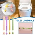 Toilet Lid Lifter Seat Handle Holder Tool Seat Flapper Bath New S0 9CR3