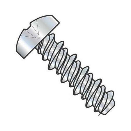 

Self-Tapping Screw - High-Low - Phillips Drive Pan Head - #5 Head - Zinc Plated Steel - 6 Thread - 1-1/2 Long - Blunt Point