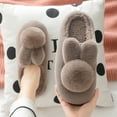 thumbnail image 3 of Vedolay Womens House Slippers House Slippers for Women Warm Cute Slippers for Indoor Coffee,36, 3 of 3