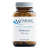 Metabolic Maintenance Selenium 200mcg Capsules - Pure selenium supplements for Women & Men for Thyroid Health, Antioxidant & Immune support, 200 mcg L Selenomethionine Per Capsule - 90 Caps