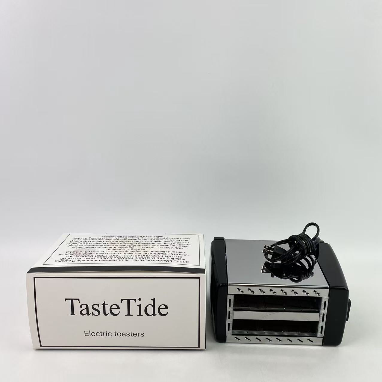 TasteTide Electric toasters,Portable Household Toaster Home Sandwich Breakfast Machine Automatic Breakfast Toaster Driver Creative Gift
