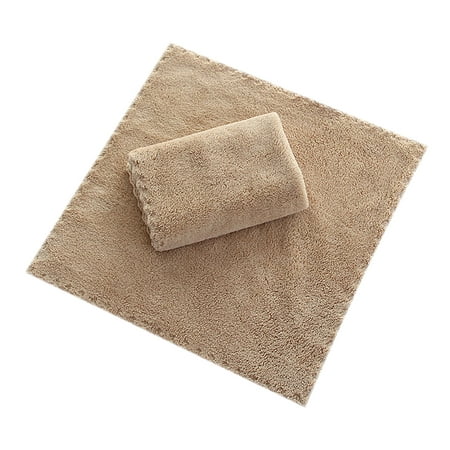 

Mittory Gift for Women Mewn Coral Fleece Square Handkerchief Soft Absorbent Towel Dish Towels 30*30cm