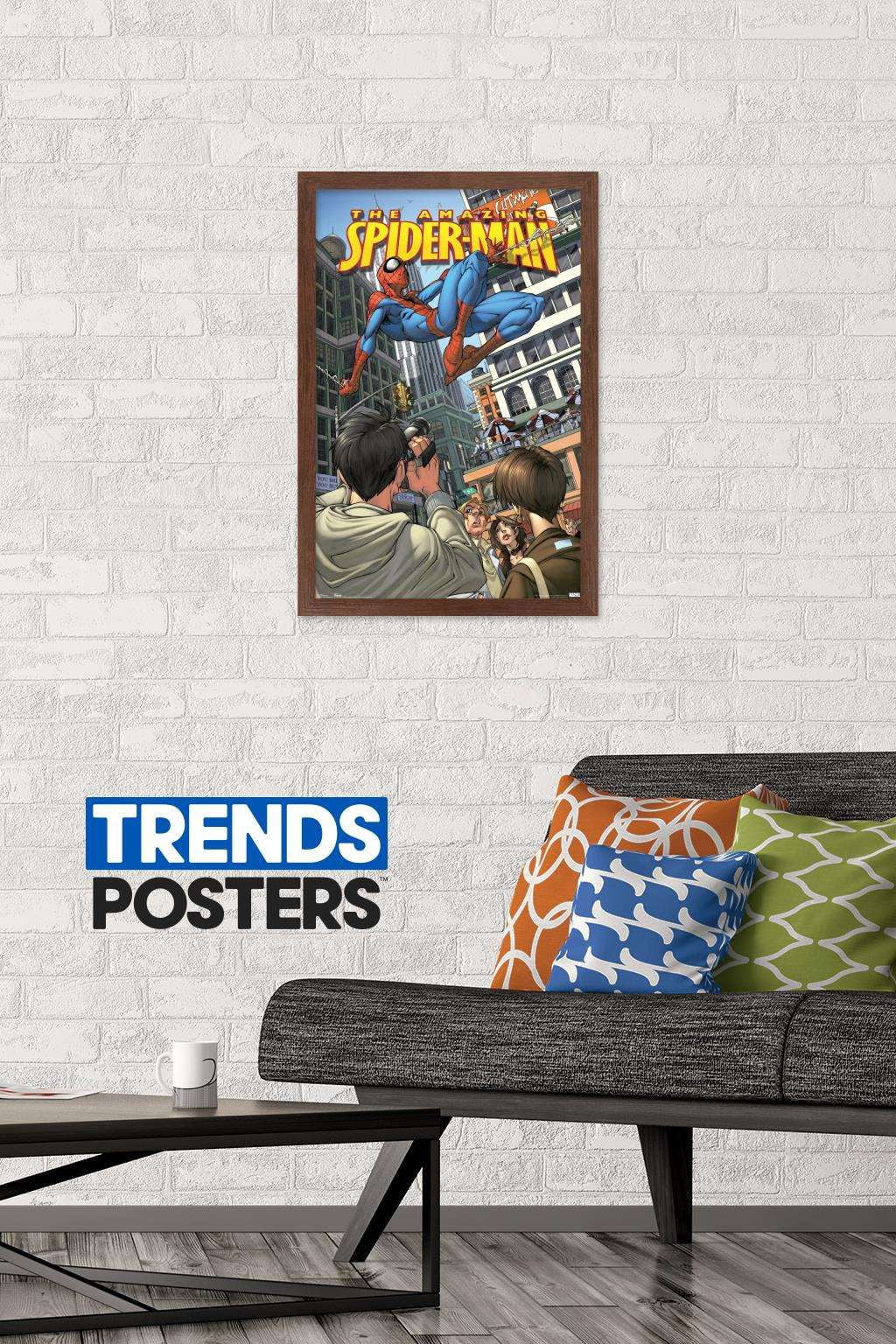 Marvel Comics - Spider-Man - Ultimate Wall Poster, 14.725" x 22.375", Framed