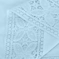 thumbnail image 5 of Women's Lace Short Sleeve Round Neck T Shirt Casual Outdoor Comfortable Blouse Top For Spring Summer Fall Tech T Shirt Womens Running Tee Shirts Womens Long Sleeve T Shirts Long Sleeves Women Casual, 5 of 5