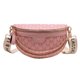 thumbnail image 1 of Bolso Bandolera Vintage Con Letras para Mujer Bolso Cintura Lona para Silla Montar (rosa), 1 of 9