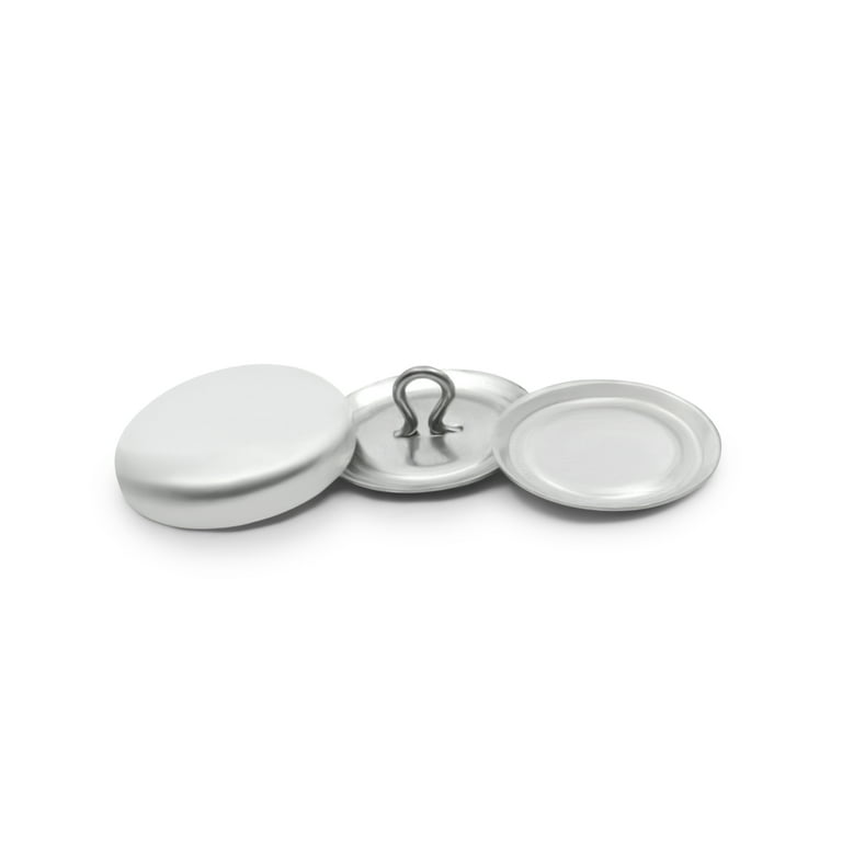 Fabric Cover Button Making Kit With Hand Press - LN18/20/22 Dies & 300 White Back Buttons