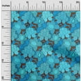 thumbnail image 2 of oneOone Rayon Aqua Blue Fabric Asian Chinese Floral Sewing Fabric By The Yard Printed Diy Clothing Sewing Supplies 56 Inch Wide, 2 of 4