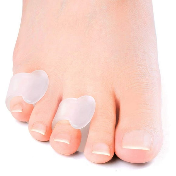 Separadores de dedos en gel Welnove para dedos meñiques (paquete de 12)