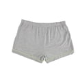 thumbnail image 2 of P.J. Salvage Womens Two Tone With Piping Pajama Shorts, Grey, Small, 2 of 2