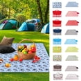 thumbnail image 6 of Waterproof Outdoor Picnic Blanket, Sand-Free Beach Mat, Large Camping Carpet for Family Travel, Portable Foldable Blanket for Park, Lawn, Backyard, Hiking, and Beach Activities, 6 of 6