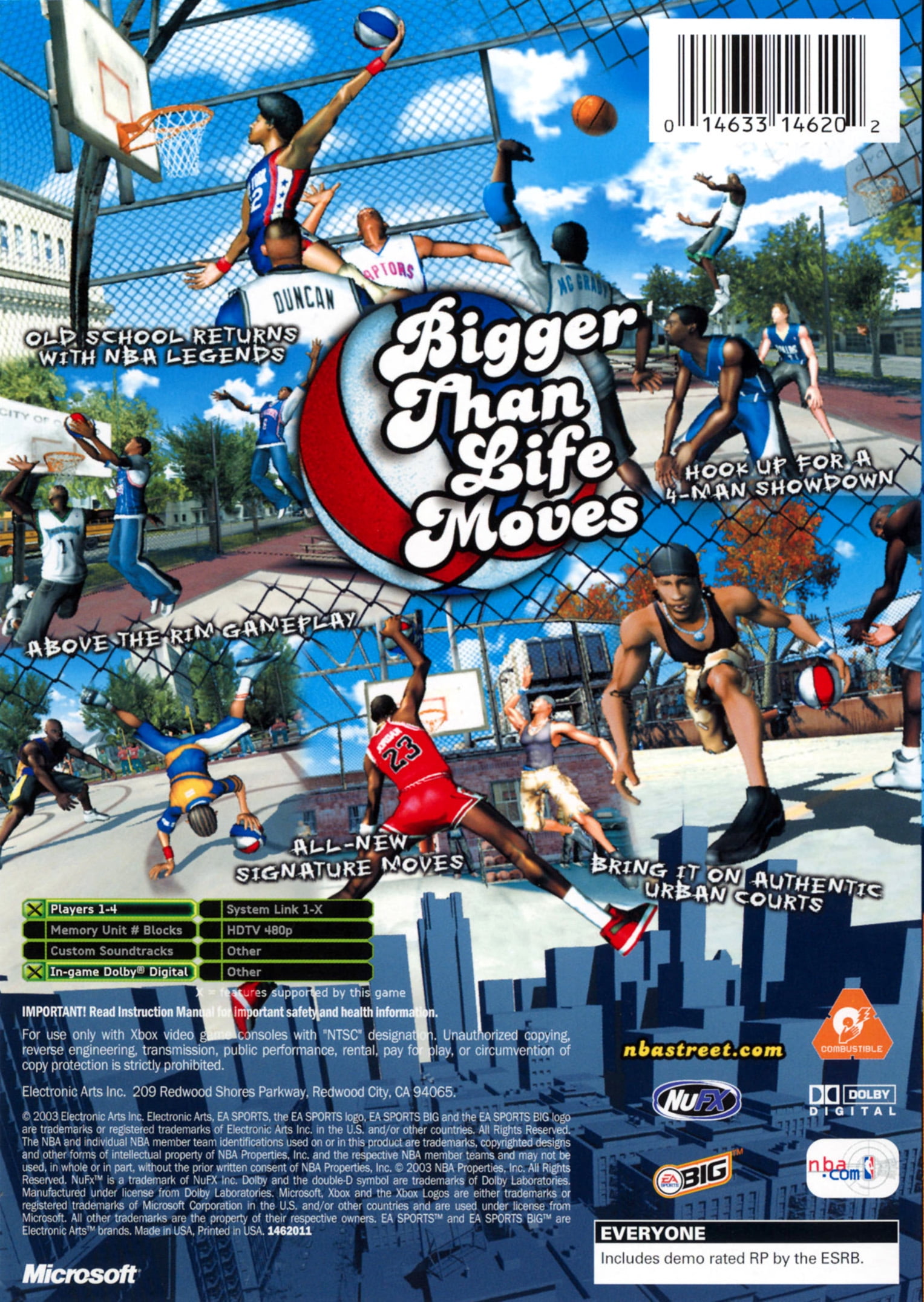 nba street vol 2 xbox 360