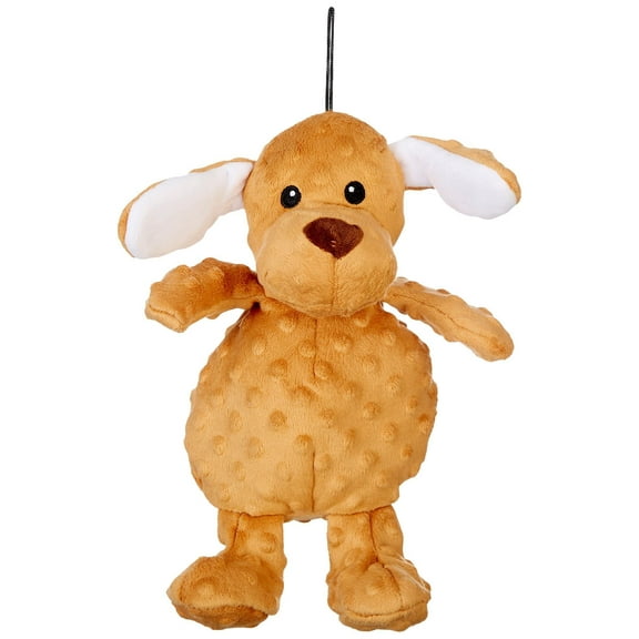 Petlou Dog Plush Toys,Interactive Stuffed Dog Squeaky Toys Chew Dog Toys for Medium Dog Small Large Dogs ,Dotty Friends Dog Toy (12 INCH, Dotty Friends-Dog)