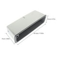 thumbnail image 2 of SOPOTUTU Plastic Planter Pot Rectangular Vegetable Growing Grey AS for Beginners 1Set, 2 of 8
