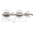 thumbnail image 3 of Haute Qualité 120mm Haute Tension 0-220V (ES12010-2 2A1) Acier Inoxydable double, 3 of 5