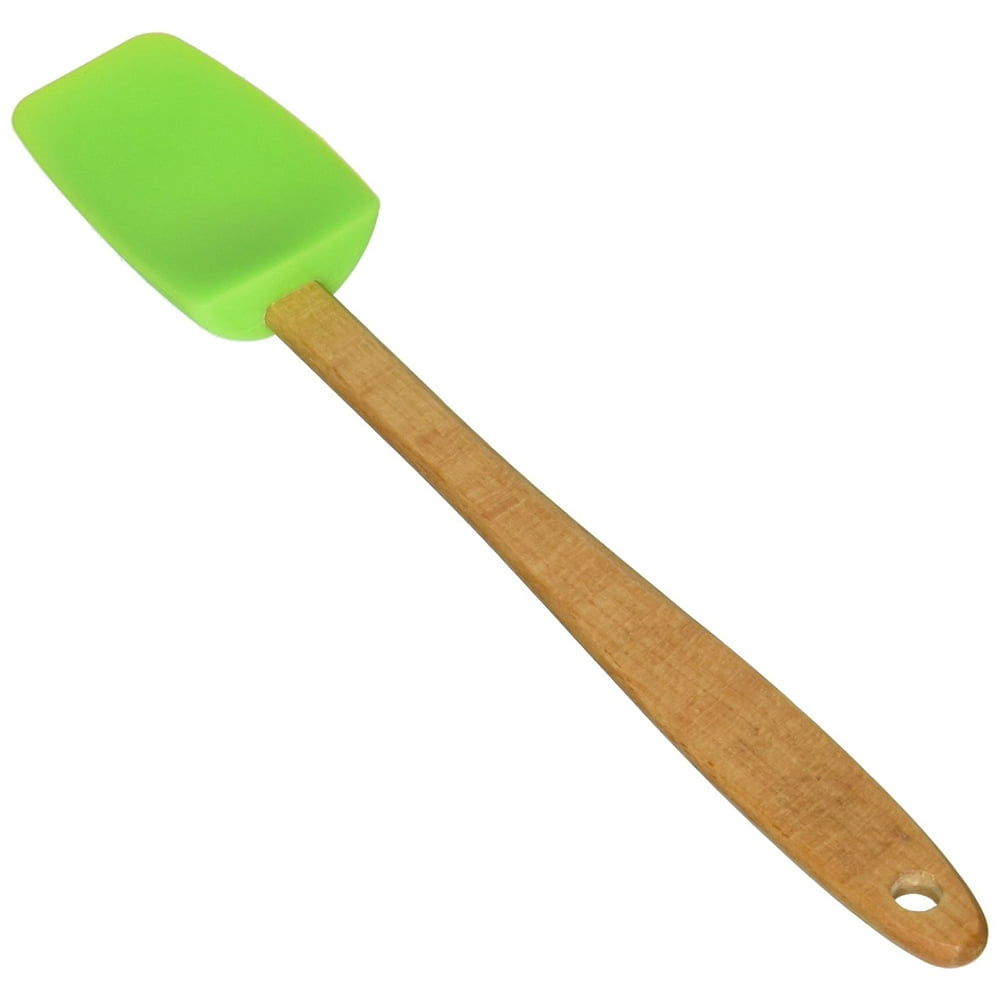 MINI SPOON/SPATULA SILICONE GREEN