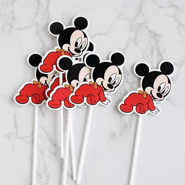 Décoration de Cupcake dessin animé Disney Mickey Minnie Mouse