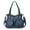 Cerulean, variant on PU Leather Purses and Handbags for Women Multi-Pocket Crossbody Bag with Adjustable Straps