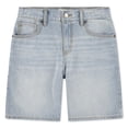 thumbnail image 5 of Levi Strauss Signature Boys Loose Fit Denim Shorts, Sizes 4-18, 5 of 12