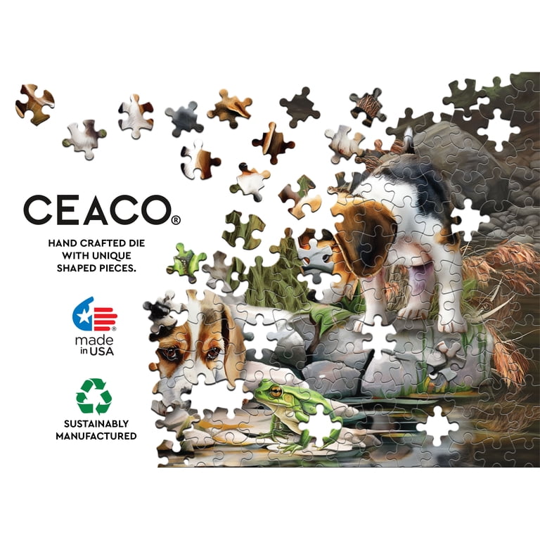 Ceaco Baby Beagle Brothers (Tom Wood) 300 Piece Interlocking