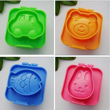 

22021 Creative Cute Baby Rice Ball Mold Animal Love Egg Car Kitchen Mold Gadget W7I5