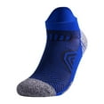 thumbnail image 4 of MZXELPRJD No Show Socks Womens Mens Daily Leisure Simple Solid Color Towel Bottom Thickened Cushioning Sweat Absorption Breathable Running Short Socks, Womens Socks Size 7-9 Blue, 4 of 9