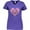 Purple, variant on Inktastic Doodle Mom Women's V-Neck T-Shirt