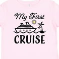 thumbnail image 4 of Inktastic My First Cruise with Cruise Ship and Palm Trees Boys or Girls Baby T-Shirt, 4 of 5