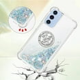 thumbnail image 4 of GANGXUN Funda Glitter Líquida para Samsung Galaxy A17 con Anillo Brillante, TPU Antichoques y Esquinas Reforzadas, Soporte, 4 of 6