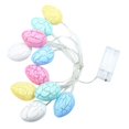 thumbnail image 2 of Cadena de Luces multicolor Sunnimix 10 Luces farolillos colgantes Luces de hadas lámpara de huevo de Pascua 2m, 2 of 8