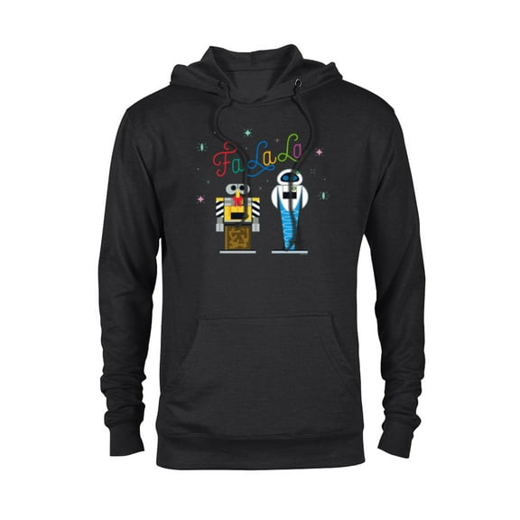 Disney and Pixar’s WALL-E Christmas Holiday Nutcrackers - Pullover Hoodie for Adults - Customized-Black