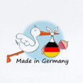 thumbnail image 2 of CafePress - Stork Baby Germany Infant Bodysuit - Baby Light Bodysuit, Size Newborn - 24 Months, 2 of 4