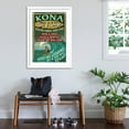 thumbnail image 3 of Art.com Kona, Hawaii - Surf Shop Art Print by Lantern Press, White Frame Wall Art, 32" x 44", 3 of 5