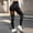 #01 Black 【Mix, Match & Rotate: Stock Up on Daily Colors】, variant on Womens High Waisted Yoga Pants, Slim Fit Comfort Stretch Leggings with Fleece Lined, Yoga Workout Fitness Wear | VerBelle,Black L