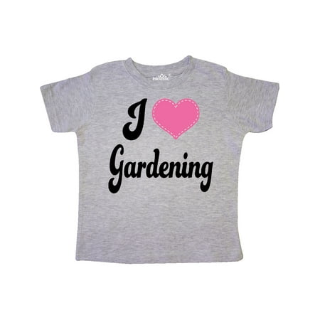 

Inktastic Gardener Gift I Love Gardening Gift Toddler Toddler Girl T-Shirt