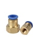 thumbnail image 1 of 3 piezas PCF "OD Conector neumático del tubo de manguera 4mm-12 mm 1/8 '' 1/4 '' 3/8 '' 1/2 ' 'BSP Hilo femenino PUSH EN AJUSTE PARA LA JUNTO DE LA TUBO DE AIRE, 1 of 6
