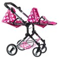thumbnail image 2 of Lissi Modern Twin Baby Doll Stroller, 2 of 5