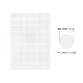 thumbnail image 2 of Uxcell 21mm Dia Self Adhesive Screw Hole Cover Stickers White 4 Sheet/216Pcs, 2 of 5