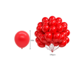 thumbnail image 3 of 100 Globos Mate Para Decoración De Fiestas, Bodas Xtellar rojo, 3 of 4