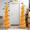 thumbnail image 4 of Fall Tree Home Decor Pop Up Tree with Lights & Timer & Modes Collapsible Tinsel Pencil Tree for Autumn Harvest Porch Thanksgiving Party Decorations Maple Leaves, 4 of 5