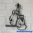 thumbnail image 2 of Handmadetneonsign Personalized Boxing Gloves Metal Wall Art LED Light - Custom Boxer Sign Home Decor, 2 of 3