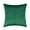 Green, variant on BadPiggies Pack of 2 Velvet Throw Pillow Covers Decorative Square Pillowcases Soft Solid Cushion Cases for Sofa Bedroom Car Cafe Office (16" x 16", White)
