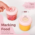 thumbnail image 5 of KLYNE - 4Oz Baby Food Container With Airtight Lids Storage Containers For Daycare Travel, 5 of 6