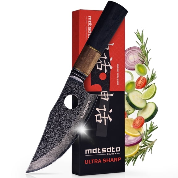 Matsato Osuren Japanese Chef Knife Stainless Steel Kitchen Knife 6.3 Inch