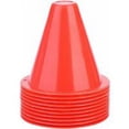 thumbnail image 1 of Apuakthei 10 piezas Cono de señalización, soporte de marcador de plástico, accesorios para conos de fútbol 850850cm (rojo), 1 of 4