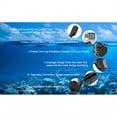 thumbnail image 5 of Máscara de Snorkel de Cara con Doble Tubo, Panorámica de 180°, Antivaho, para Piscina, Talla L/XL., 5 of 5