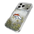 thumbnail image 2 of Denver Broncos Linen Logo iPhone Glitter Case, 2 of 6