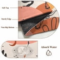 thumbnail image 6 of Western Boho 2'x6' Runner Rugs for Hallway Kitchen Bedside Non Slip Washable, Modern Abstract Horse Cactus Plant Offwhite Entryway Rug Runners with Rubber Backing, Long Carpet Runner for Laundry Room, 6 of 8