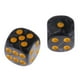 thumbnail image 4 of Dados D6, dados de 6 caras, 16 mm, accesorios para juegos de mesa, juego de 10, 10 colores Negro, 4 of 6